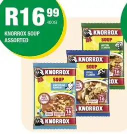 Take 'n Pay Knorrox soup assorted offer