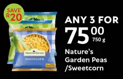 Oxford Freshmarket Nature's Garden Peas/ Sweetcorn offer
