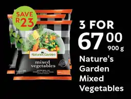Oxford Freshmarket Nature's Garden Mixed Vegetables offer