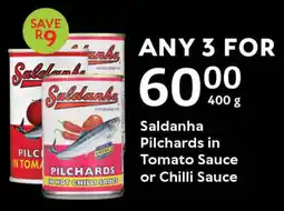 Oxford Freshmarket Saldanha Pilchards in Tomato Sauce or Chilli Sauce offer