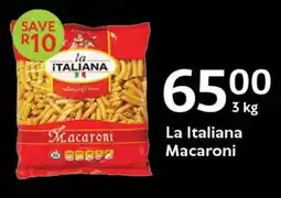 Oxford Freshmarket La Italiana Macaroni offer
