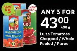 Oxford Freshmarket Luisa Tomatoes Chopped/ Whole Peeled/ Puree offer