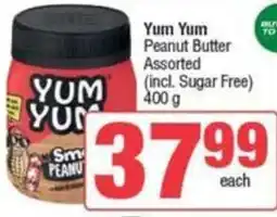 Spar Yum Yum Peanut Butter Assorted offer