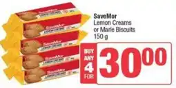 Spar SaveMor Lemon Creams or Marie Biscuits offer