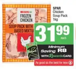 Spar SPAR Chicken Soup Pack offer