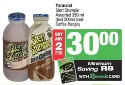Spar Parmalat Steri Stumpie Assorted offer