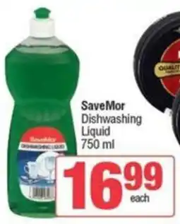 Spar SaveMor Dishwashing Liquid offer