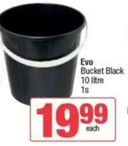 Spar Evo Bucket Black offer
