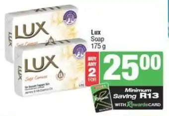Spar Lux Soap offer