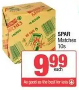 Spar SPAR Matches offer
