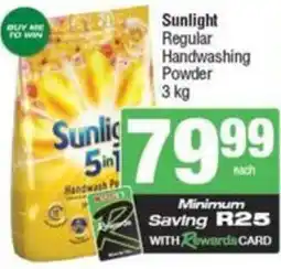 Spar Sunlight Regular Handwashing Powder offer