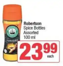 Spar Robertson Spice Bottles Assorted offer