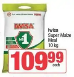 Spar Iwisa Super Maize Meal offer