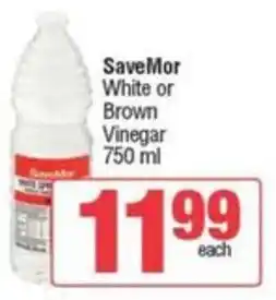 Spar SaveMor White or Brown Vinegar offer