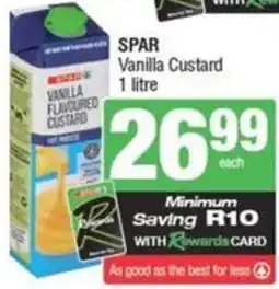 Spar SPAR Vanilla Custard offer