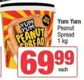 Spar Yum Yum Peanut Spread offer