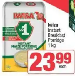 Spar Iwisa Instant Breakfast Porridge offer