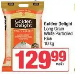 Spar Golden Delight Long Grain White Parboiled Rice offer