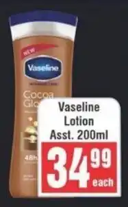 Frontline Vaseline Lotion Asst. offer