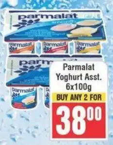 Frontline Parmalat Yoghurt Asst. offer
