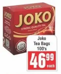 Frontline Joko Tea Bags offer