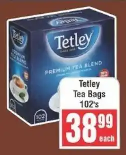 Frontline Tetley Tea Bags offer
