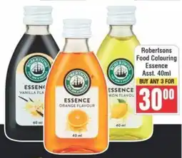 Frontline Robertsons Food Colouring Essence Asst. offer