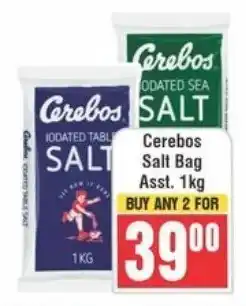 Frontline Cerebos Salt Bag Asst. offer