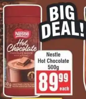 Frontline Nestle Hot Chocolate offer