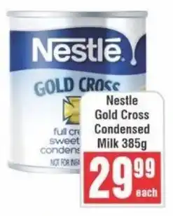 Frontline Nestle Gold Cross Condensed Milk offer