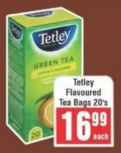 Frontline Tetley Flavoured Tea Bags offer