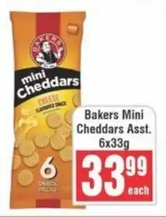Frontline Bakers Mini Cheddars Asst. offer