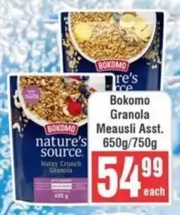 Frontline Bokomo Granola Meausli Asst. offer