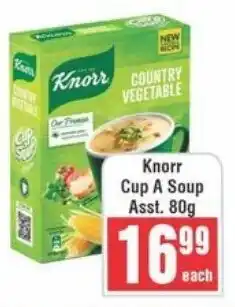 Frontline Knorr Cup A Soup Asst. offer