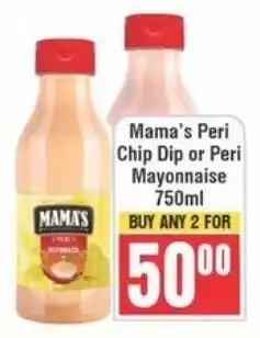 Frontline Mama's Peri Chip Dip or Peri Mayonnaise offer