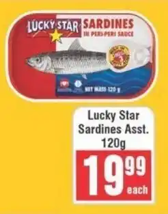 Frontline Lucky Star Sardines Asst. offer