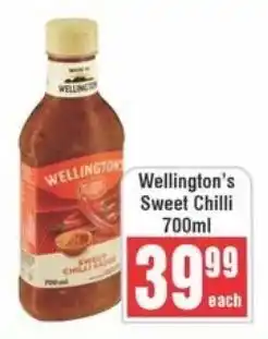 Frontline Wellington's Sweet Chilli offer