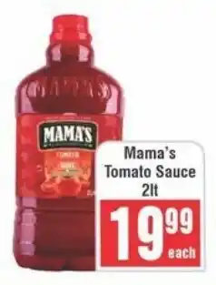 Frontline Mama's Tomato Sauce offer