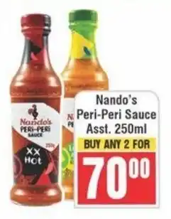 Frontline Nando's Peri-Peri Sauce Asst. offer