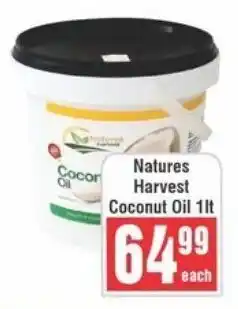 Frontline Natures Harvest Coconut Oil offer