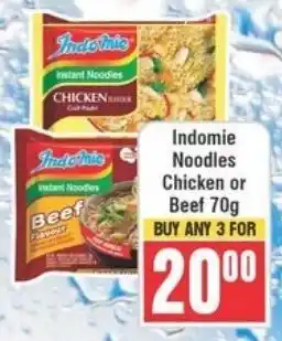 Frontline Indomie Noodles Chicken or Beef offer