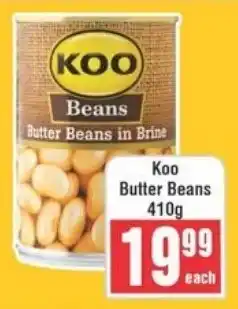Frontline Koo Butter Beans offer