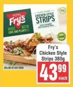 Frontline Fry's Chicken Style Strips offer