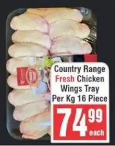 Frontline Country Range Fresh Chicken Wings Tray offer