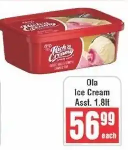 Frontline Ola Ice Cream Asst. offer