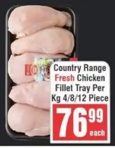 Frontline Country Range Fresh Chicken Fillet Tray offer