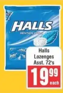 Frontline Halls Lozenges Asst. offer
