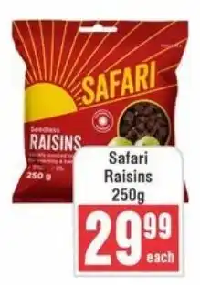 Frontline Safari Raisins offer