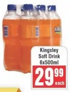 Frontline Kingsley Soft Drink offer