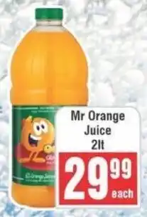 Frontline Mr Orange Juice offer